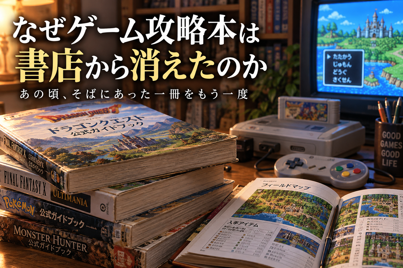 【ゲームの攻略本】なぜ書店から消えた？ネット普及だけではなかった「3つの理由」