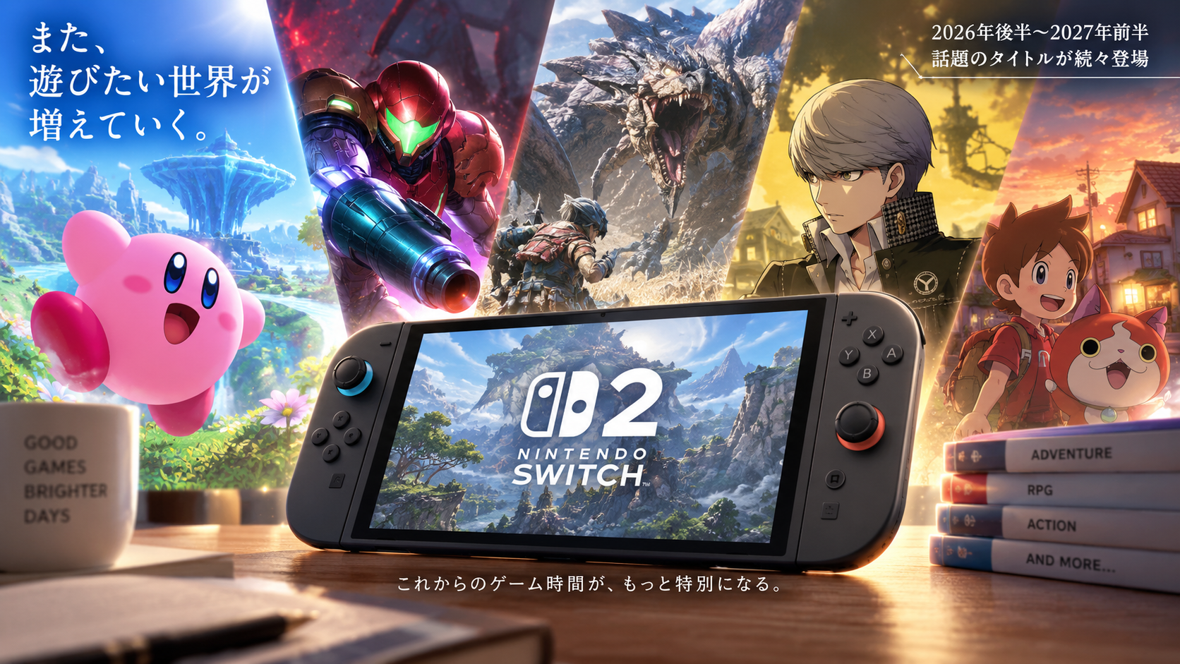 【ニンテンドーダイレクト 2026.9.9感想】これから半年が忙しすぎる！個人的に刺さった発表をまとめてみた