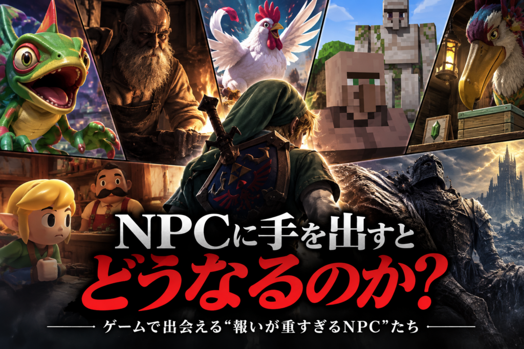 【怖すぎ】絶対に敵対してはいけないゲームのNPC8選！怒らせた瞬間、本性を現すヤバすぎる住人たち